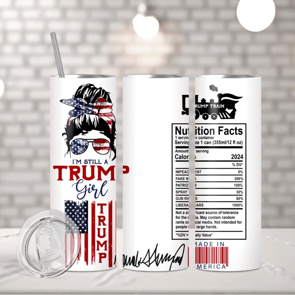 Trump Girl 20oz Stainless Steel Tumbler
